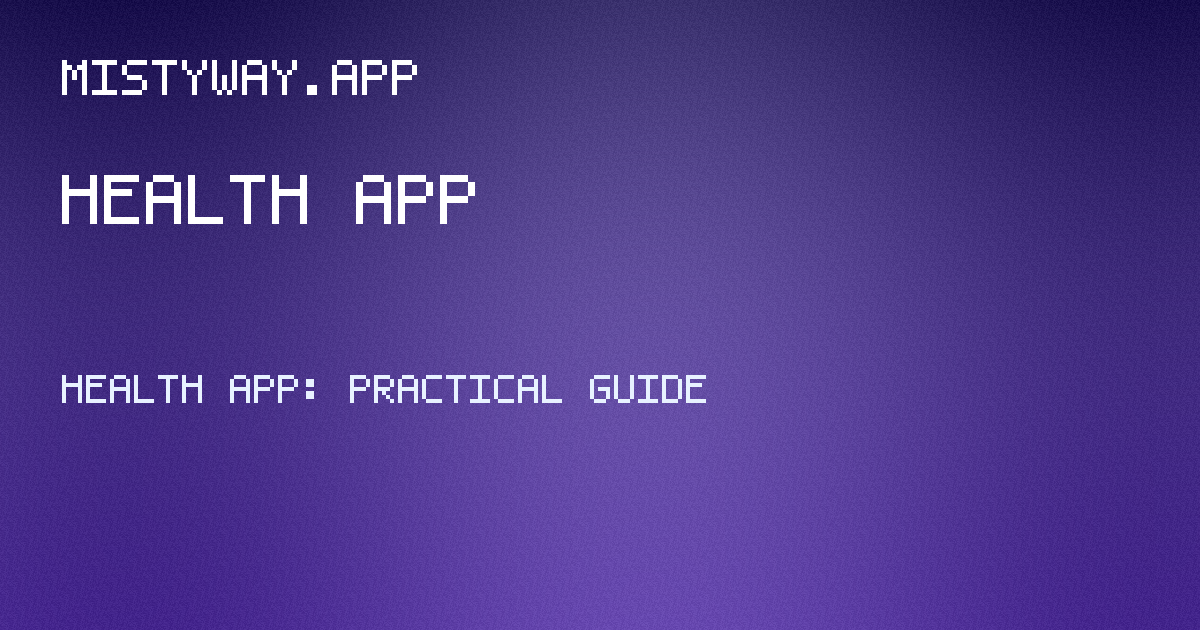 health app guide hero image